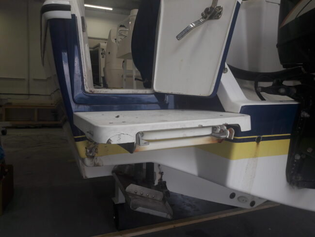 custom marine paint job