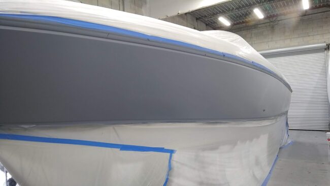 custom marine paint job