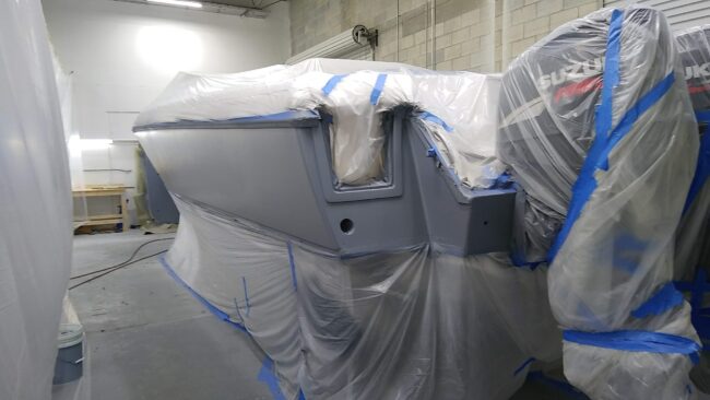 custom marine paint job