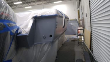 custom marine paint job