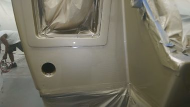 custom marine paint job