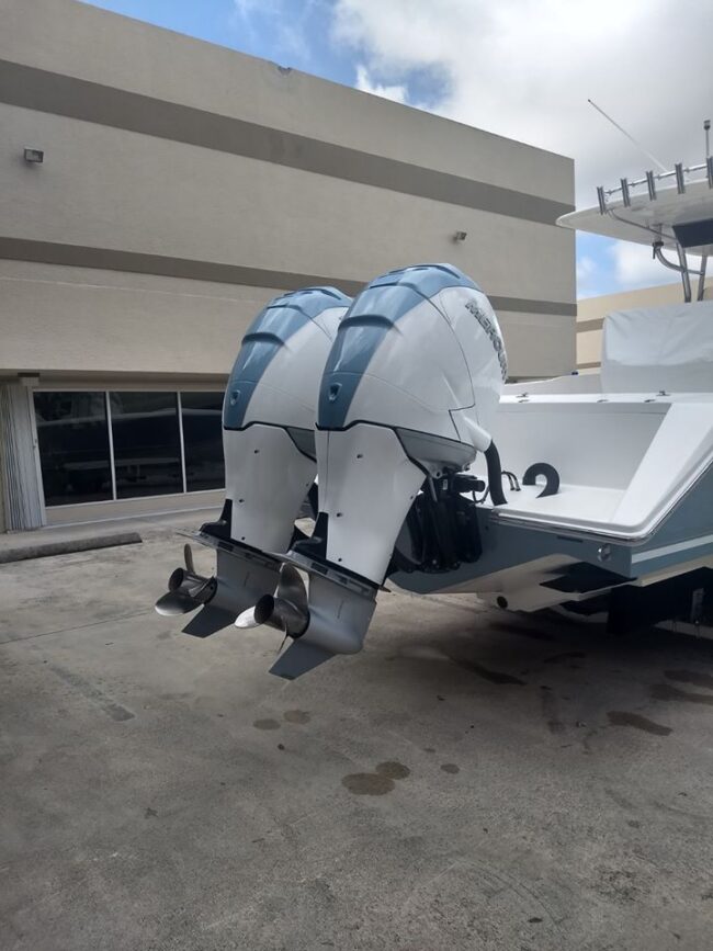 custom marine paint job