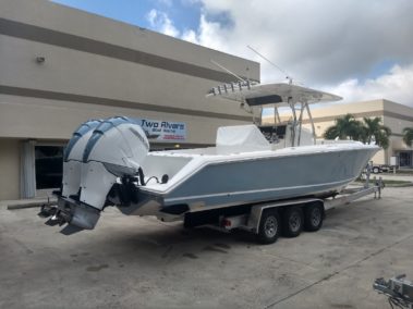 custom marine paint job