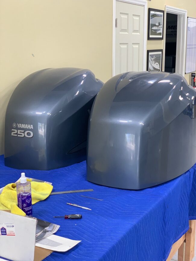 yamaha cowling restoration