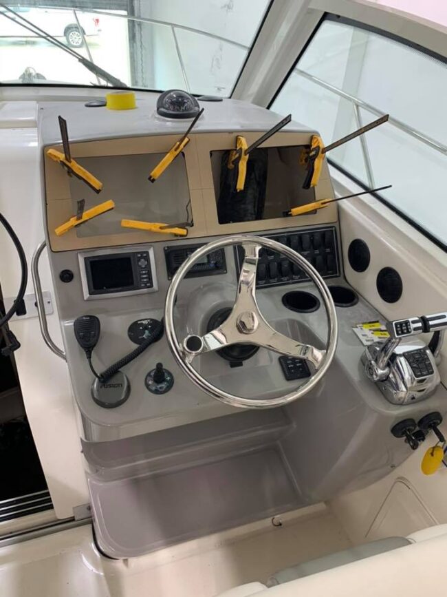 marine electronics installation