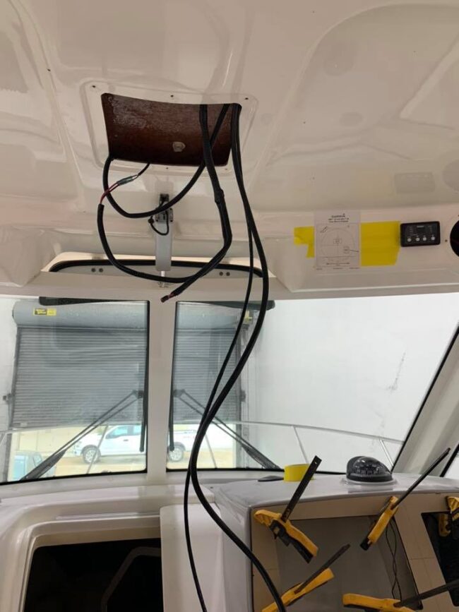 marine electronics installation