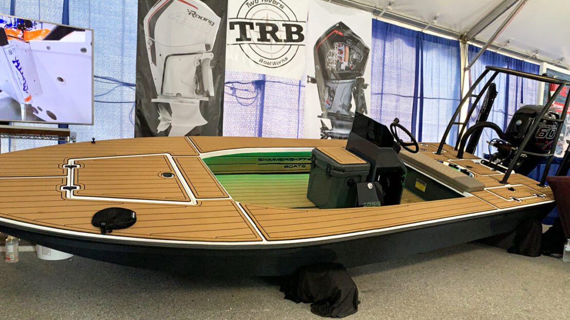 TRB Customs Skimmer Skiff 16 Two Rivers Boatworks