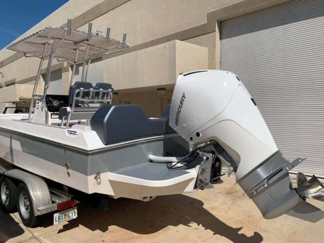 scarab 26 repower with mercury marine