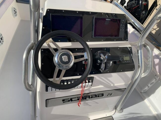 scarab 26 repower with mercury marine
