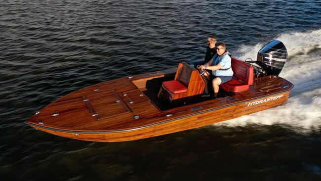 hydrastepp faux wood project